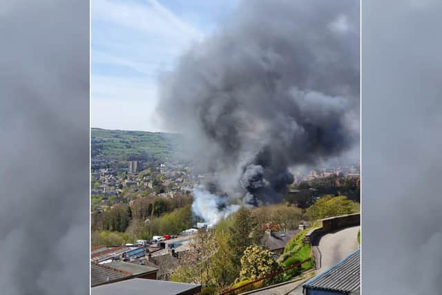 Picture of the fire by Verity Curtis
