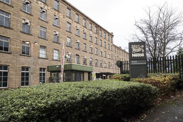 Nestley factory in Halifax