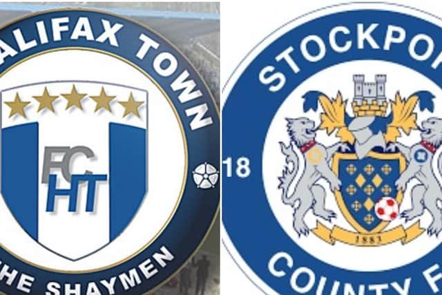 Halifax v Stockport