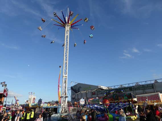 The spectacular Sky Swing ride at 40m will offer some amazing views.