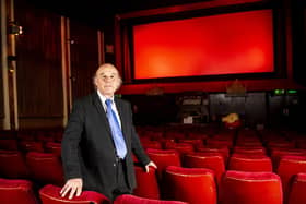 Charles Morris, owner of Rex cinema in Elland,
