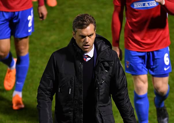 Daryl McMahon, manager of Dagenham & Redbridge. (Photo by Justin Setterfield/Getty Images)
