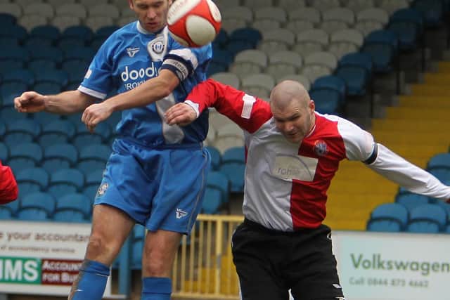 Mark Bower in action for Halifax