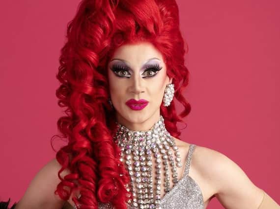 RuPaul's Drag Race UK runner up, Divina de Campo, who is originally from Brighouse in Calderdale. Picture: BBC