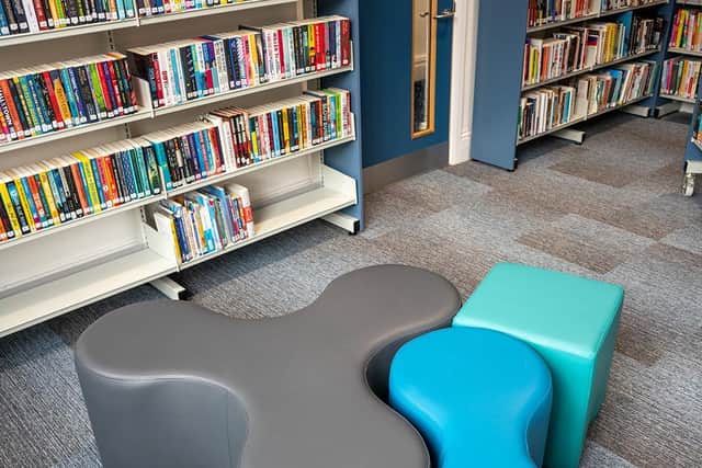Elland Library set to reopen after £1.75 million refurbishment. Picture: Matt Radcliffe Photography