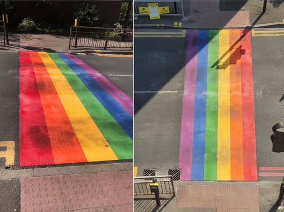 Where it has been done: Rainbow Crossings installed in the London Borough of Sutton