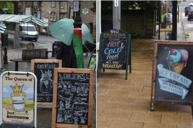 Disability groups have spoken out about the use of A-boards