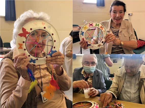 Elderly Calderdale residents enjoy themselves at first post-lockdown Companionship Café