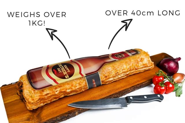 The huge sausage roll being sold in Halifax