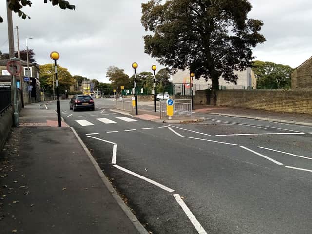 The A629 in North Halifax