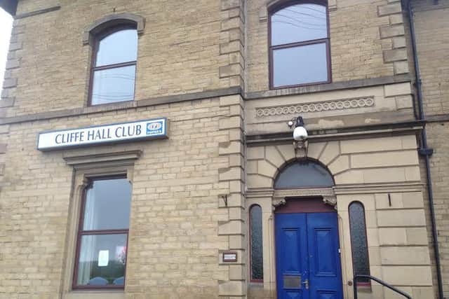 Cliffe Hall club in Brighouse