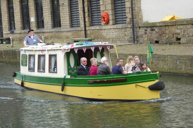 Canal trips will be running in Brighouse