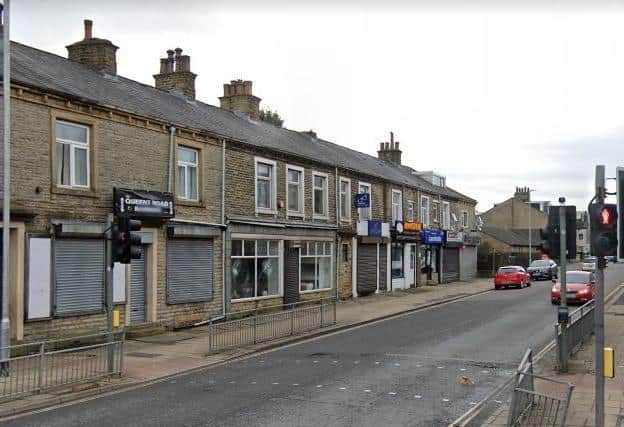Queens Road, Halifax, where police believe the attack took place (Photo: Google)