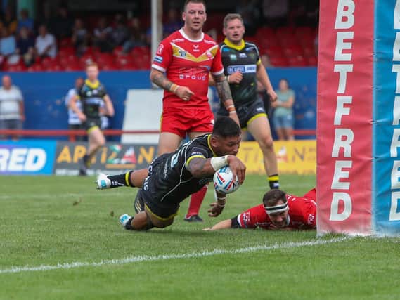 Halifax Panthers ease past Sheffield Eagles. Pic: Simon Hall
