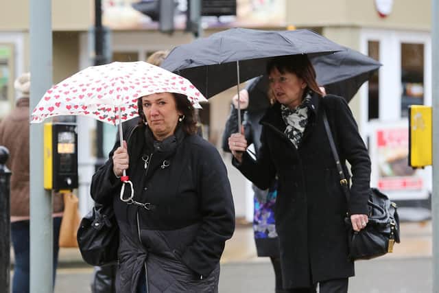 The Met Office has issued a rain weather warning