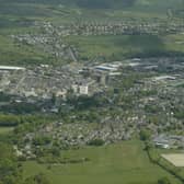 Aerial view of Brighouse
