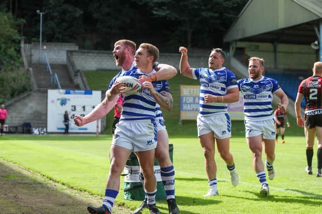 Halifax Panthers held on to beat Newcastle (Picture: Simon Hall)