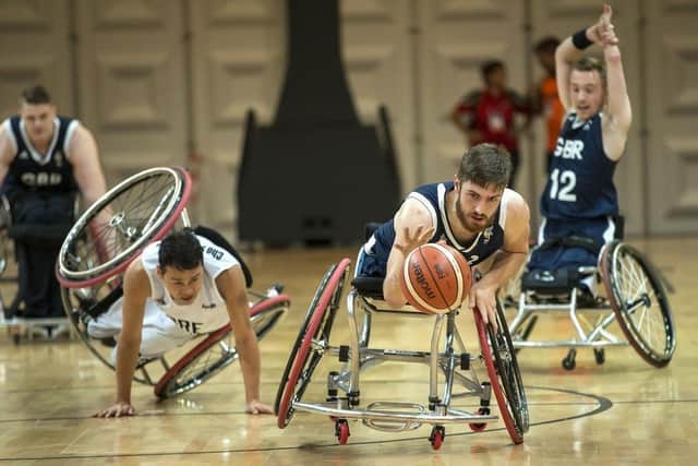 Harry Brown. Photo: British Wheelchair Basketball / SA Images