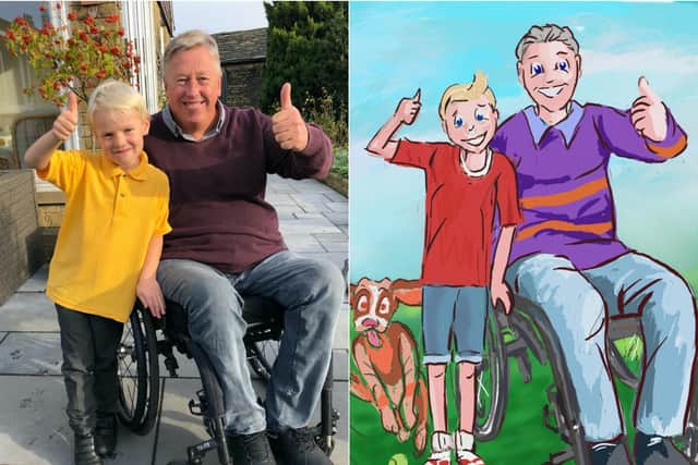 Brian and Charles are the stars of Grandad Wheels