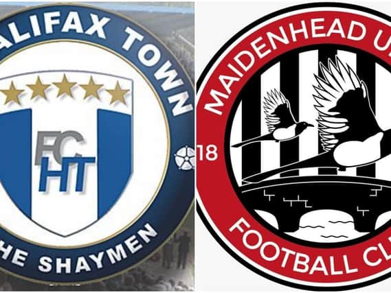 FC Halifax Town v Maidenhead