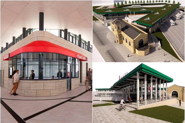 Artist impression of new Halifax bus station (pictures West Yorkshire Combined Authority"