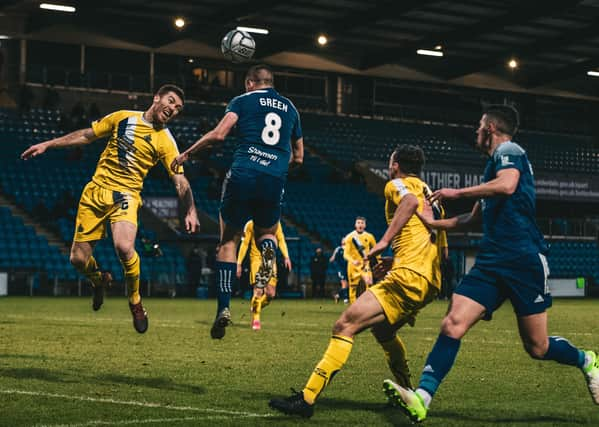 FC Halifax Town v Altrincham at The Shay December 28, 2020. Photo: Marcus Branston