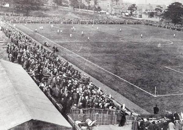 The Shay during the first game played there in September 1921