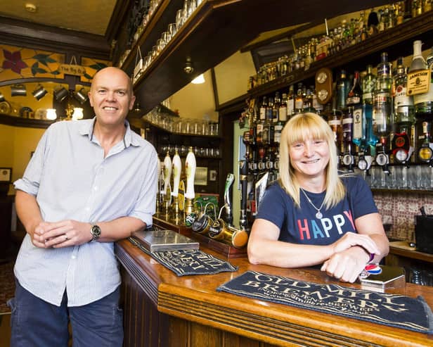 Co-owner James Kirkham and Bar Manager Alison Day