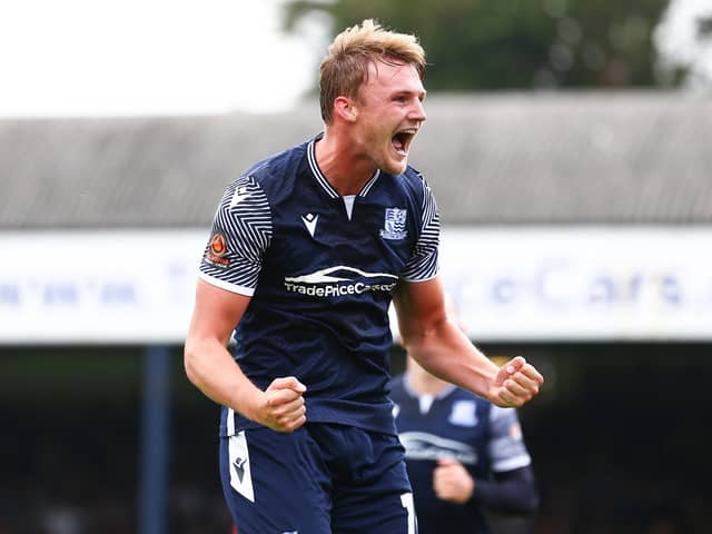 Sam Dalby of Southend United. (Photo by Jacques Feeney/Getty Images)