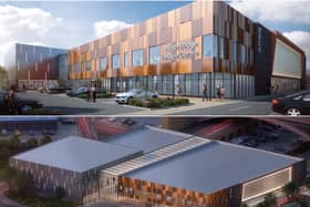 Artist impression of the new Halifax leisure centre