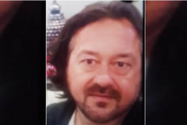 Philip Horne, aged 45, is missing