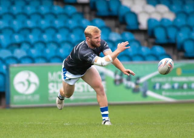 Brandon Moore. Photo: SImon Hall/OMH Rugby Pics