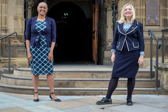 Alison Lowe, Deputy Mayor for Police and Crime, and the Mayor of West Yorkshire Tracy Brabin