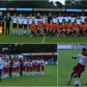 The Tomi Solomon Memorial Game between Brighouse Town and Bradford City (Pictures courtesy of Brighouse Town)