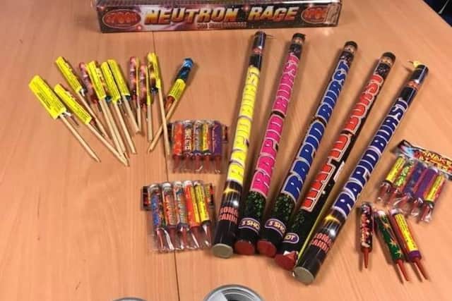 Complaints have been made over the anti-social use fireworks