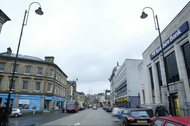 Waterhouse Street in Halifax town centre