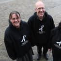Chris Green (centre) is the founder of the White Ribbon campaign