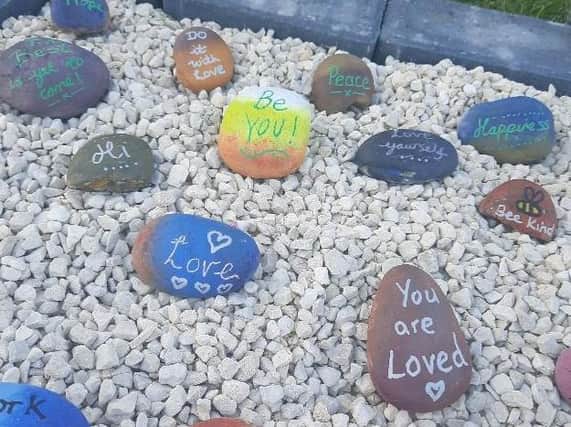 How to get involved in kindness rock garden project in Brighouse