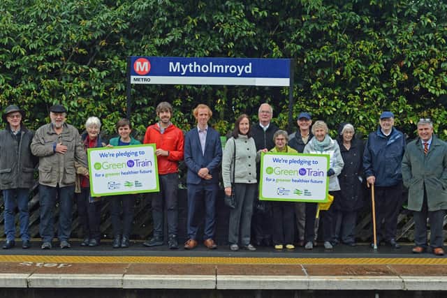 Calderdale passengers encouraged to travel by train as part of ‘Go Green' campaign