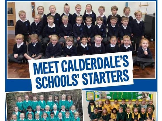 To see hundreds of smiling faces from youngsters across Calderdale pick up a copy of today's paper.
