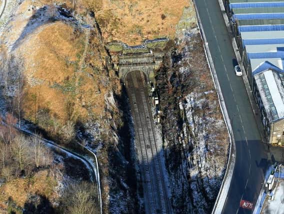 Network Rail is replacing track through the 180-year-old Summit Tunnel on the Calder Valley line