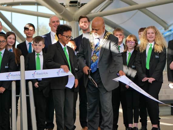 Marinero personal whisky Mayor of Calderdale opens new facility at Rastrick High School | Halifax  Courier