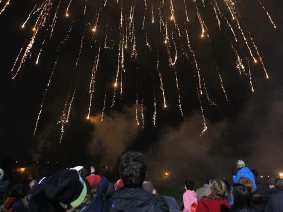 Firefighters are urging people to stay safe this Bonfire Night