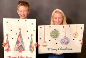 Nick Smith Foundation Christmas Cards - Georgia and Hadyn
