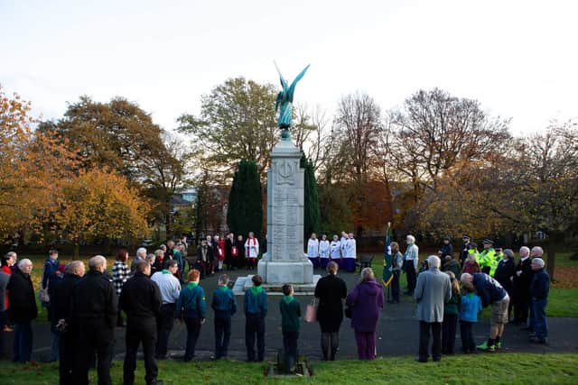 Brighouse Remembrance Service in 2019