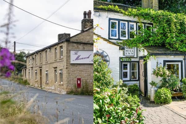 The Shibden Mill Inn, Halifax and the Moorcock Inn, Norland have both been named in the guide.