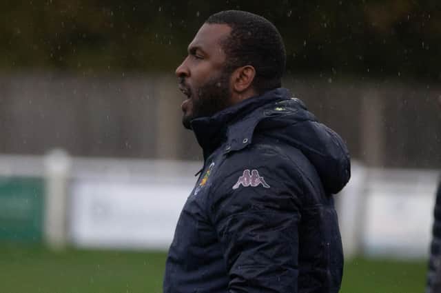 Brighouse Town boss Vill Powell.