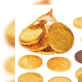 Chocolate coins make a perfect Christmas stocking filler