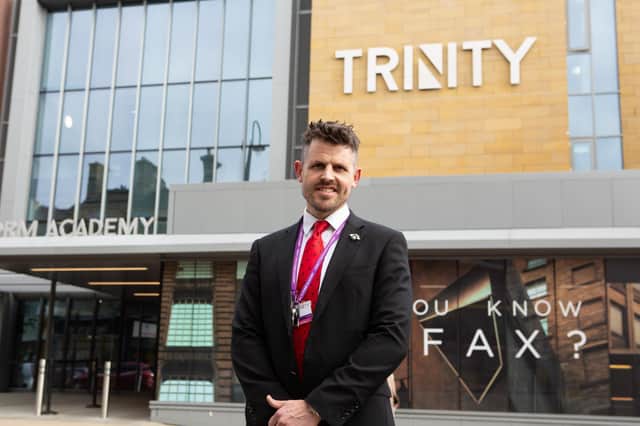 Principal of Trinity Sixth Form Academy Michael Fitzsimons