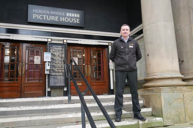 Pete Berrisford, new manager at Hebden Bridge Picture House.